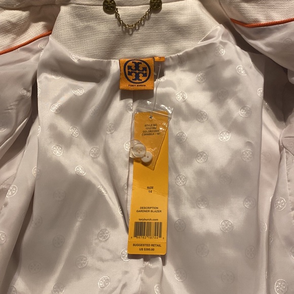 NWT:TORY BURCH Pale Pink Gardner Blazer🌸 - Picture 4 of 8